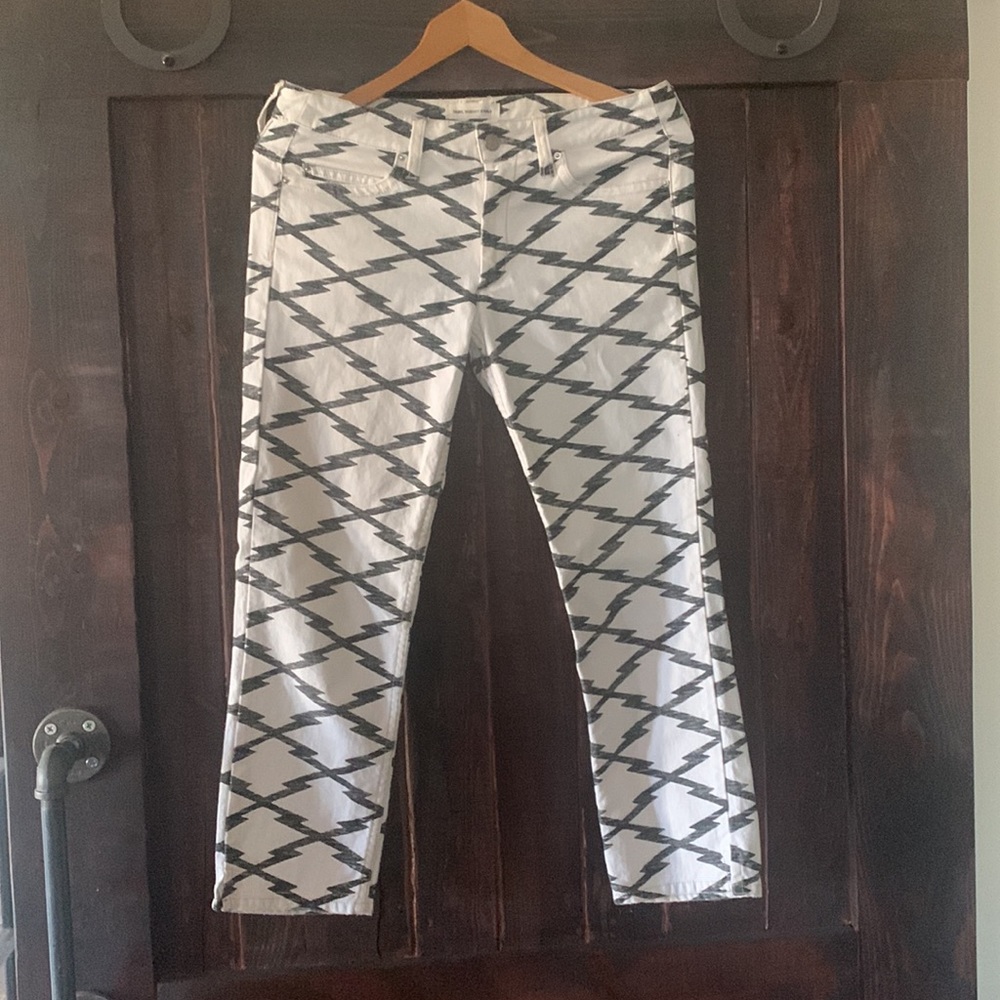 Isabel marant etoile printed Nea jeans - Picture 3 of 7